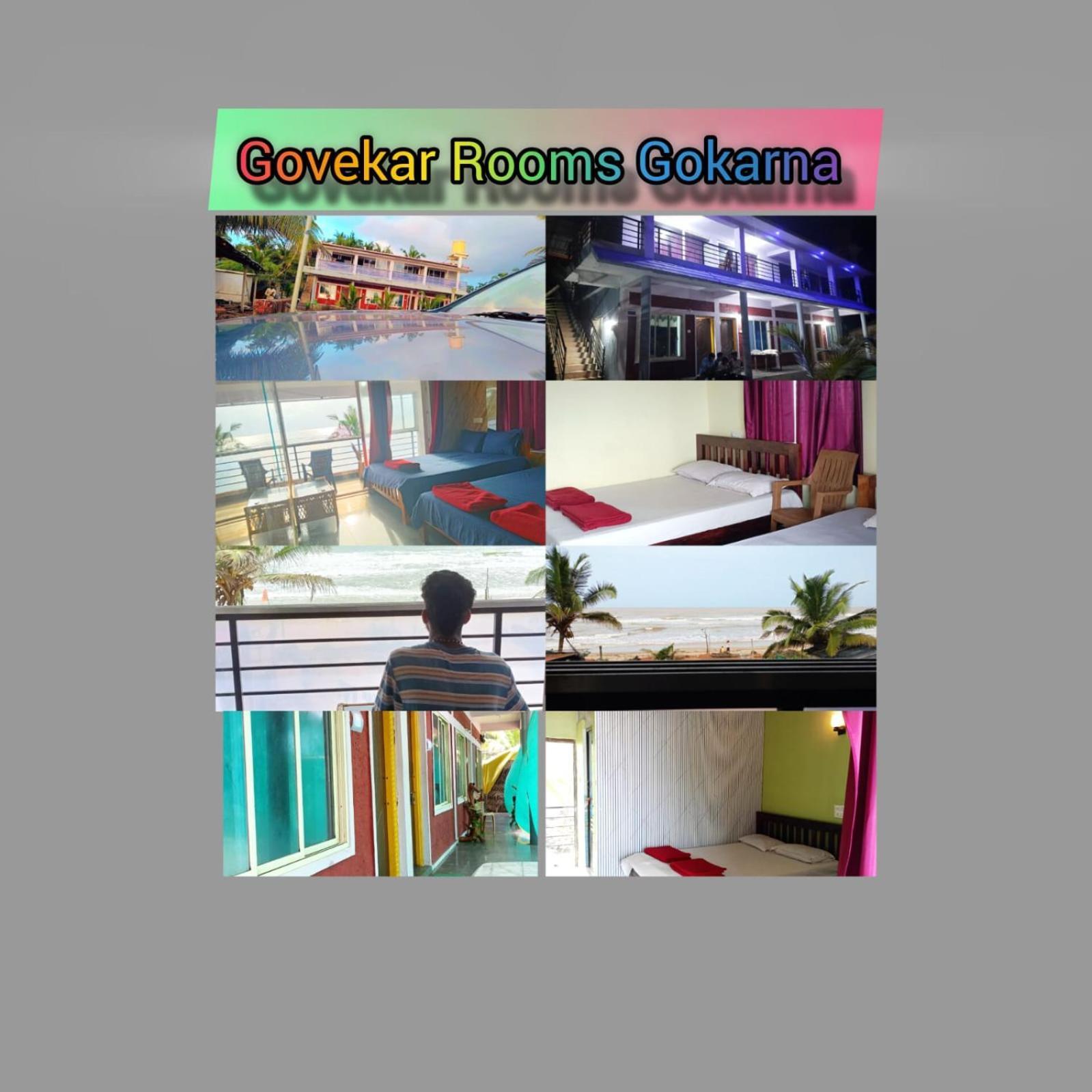 Gokarna Govekar Sea Facing Rooms Luaran gambar